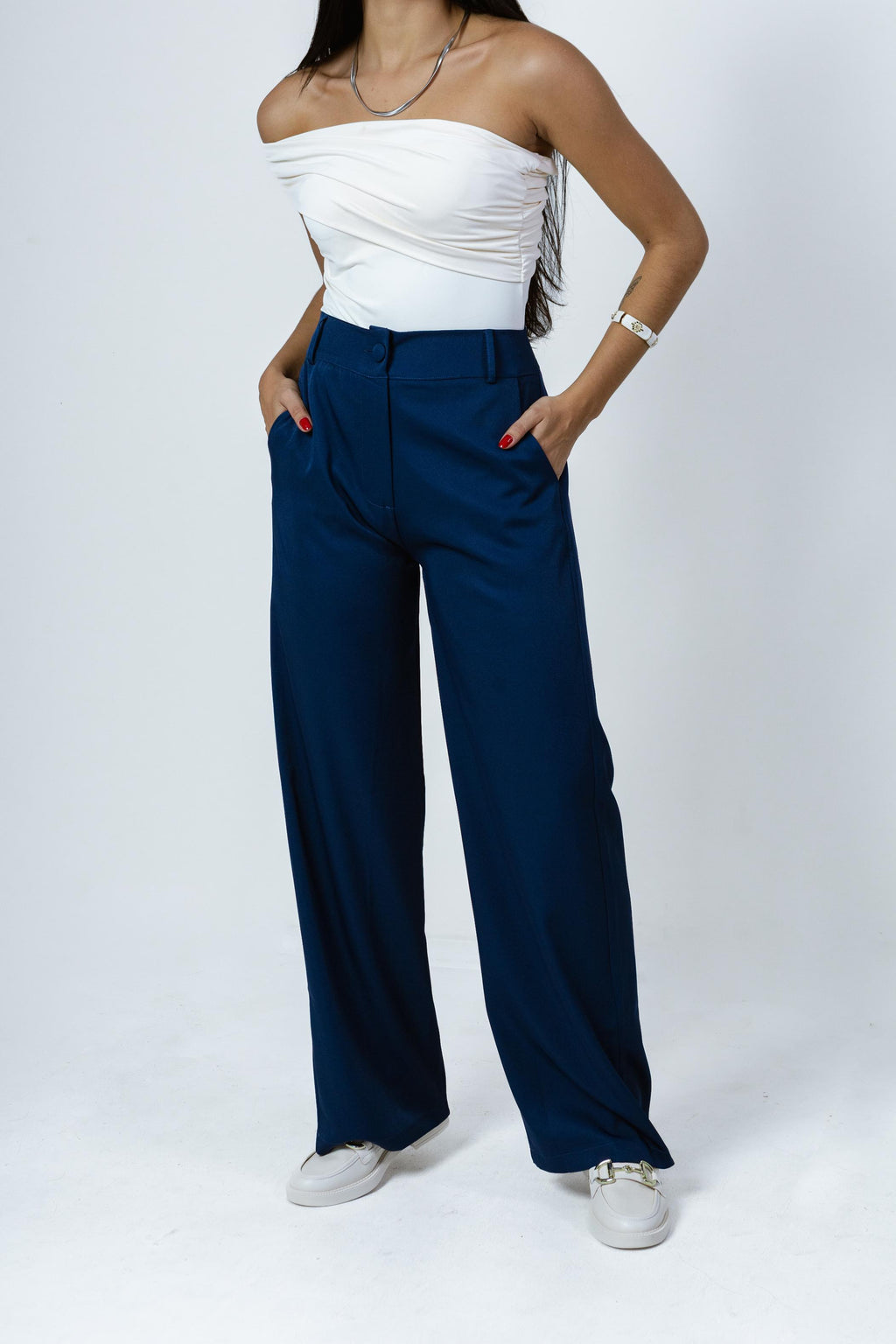 Calça Pantalona Alfaiataria Valentina