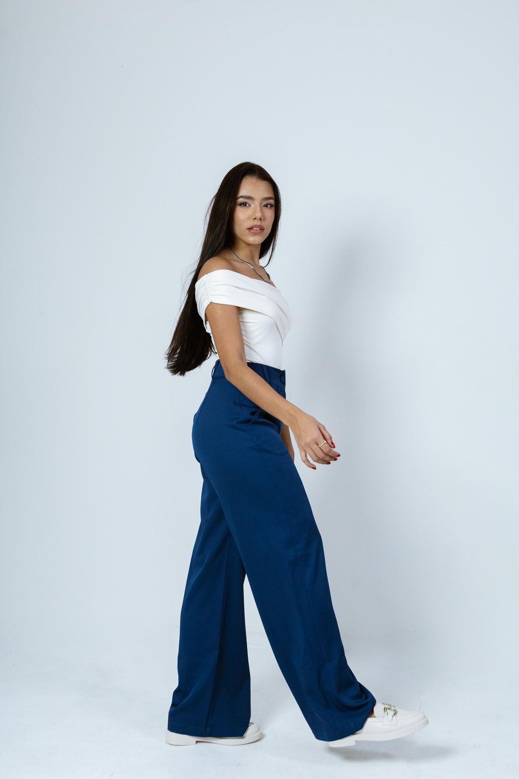 Calça Pantalona Alfaiataria Valentina