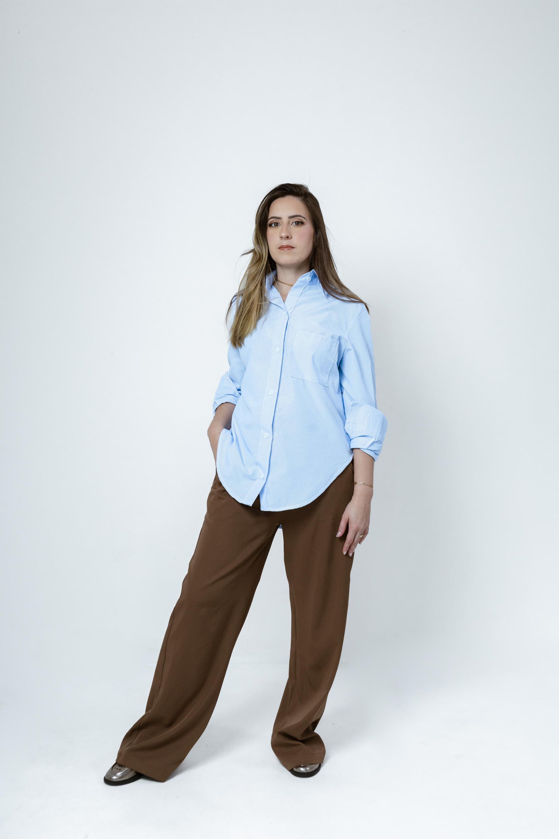 Calça Pantalona Alfaiataria Valentina