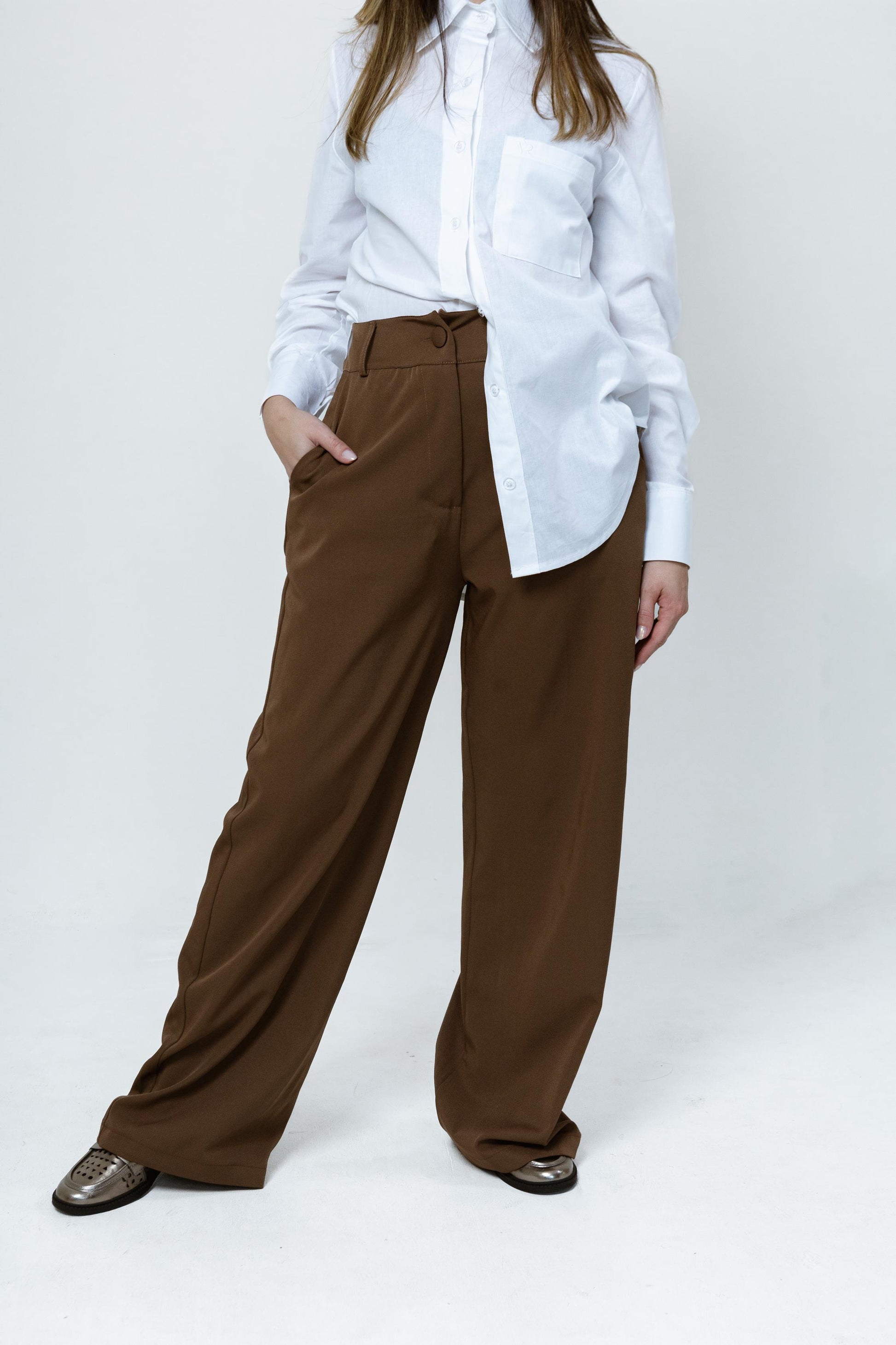 Calça Pantalona Alfaiataria Valentina