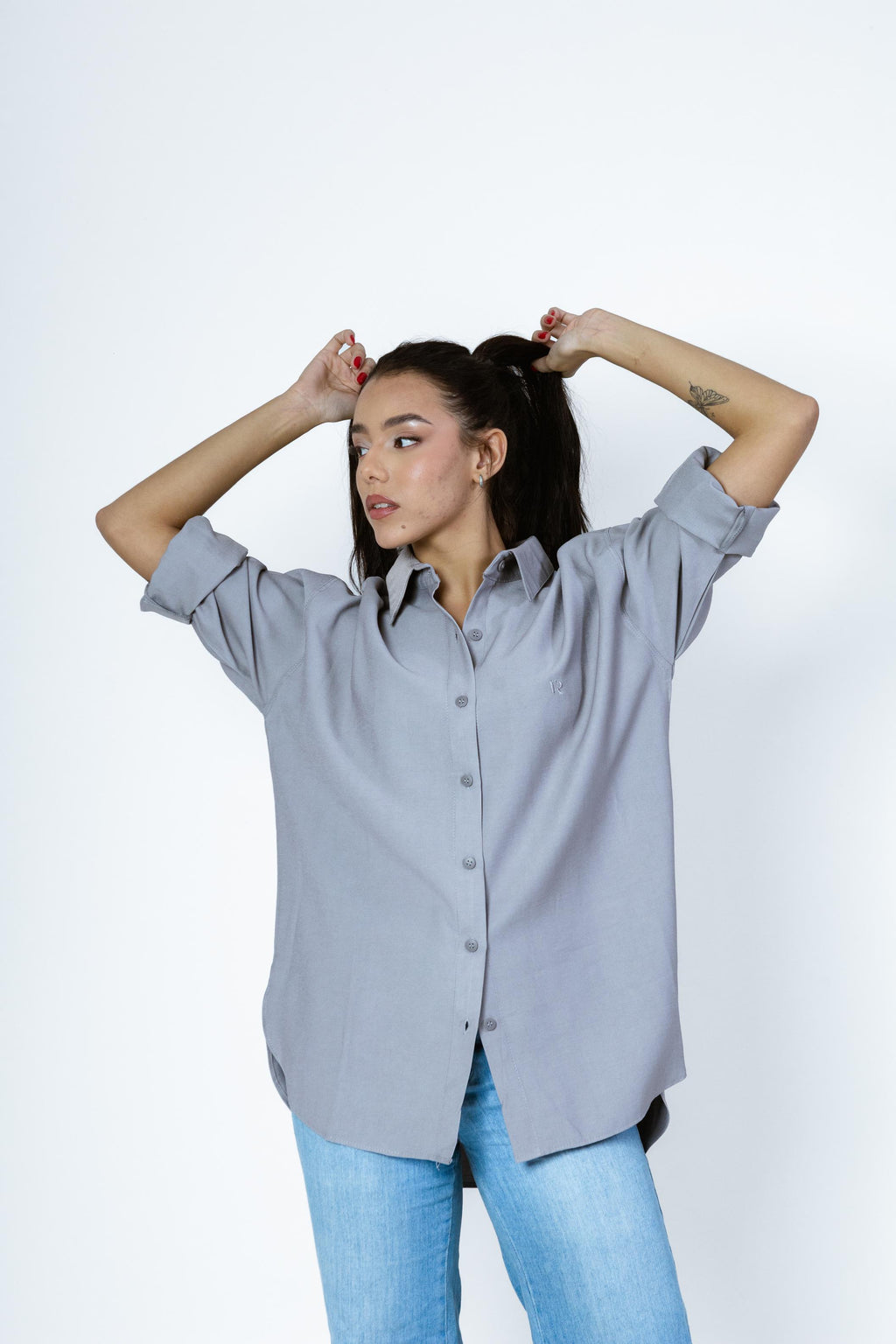 Camisa Social Oversized Marrant Augusta