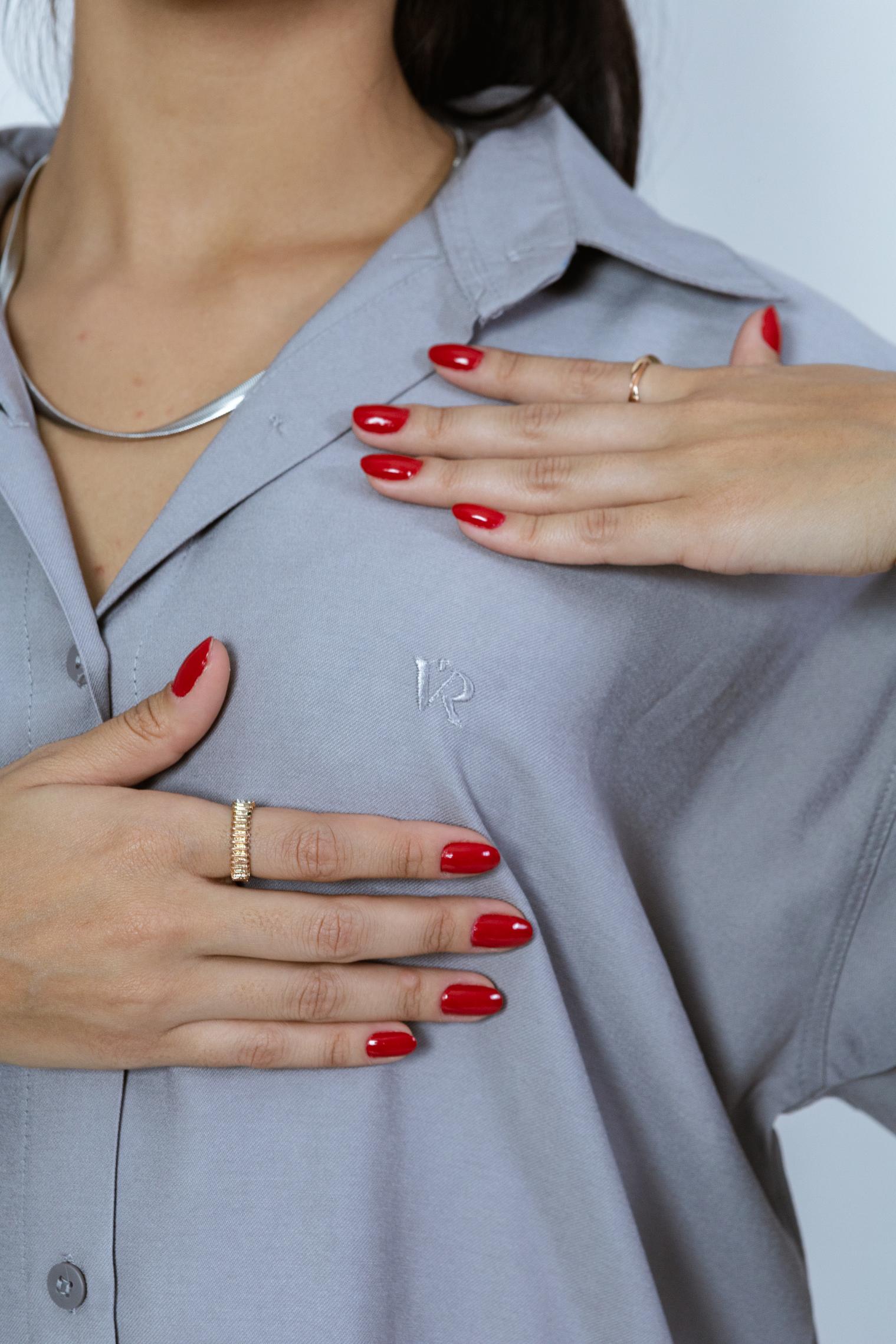 Camisa Social Oversized Marrant Augusta