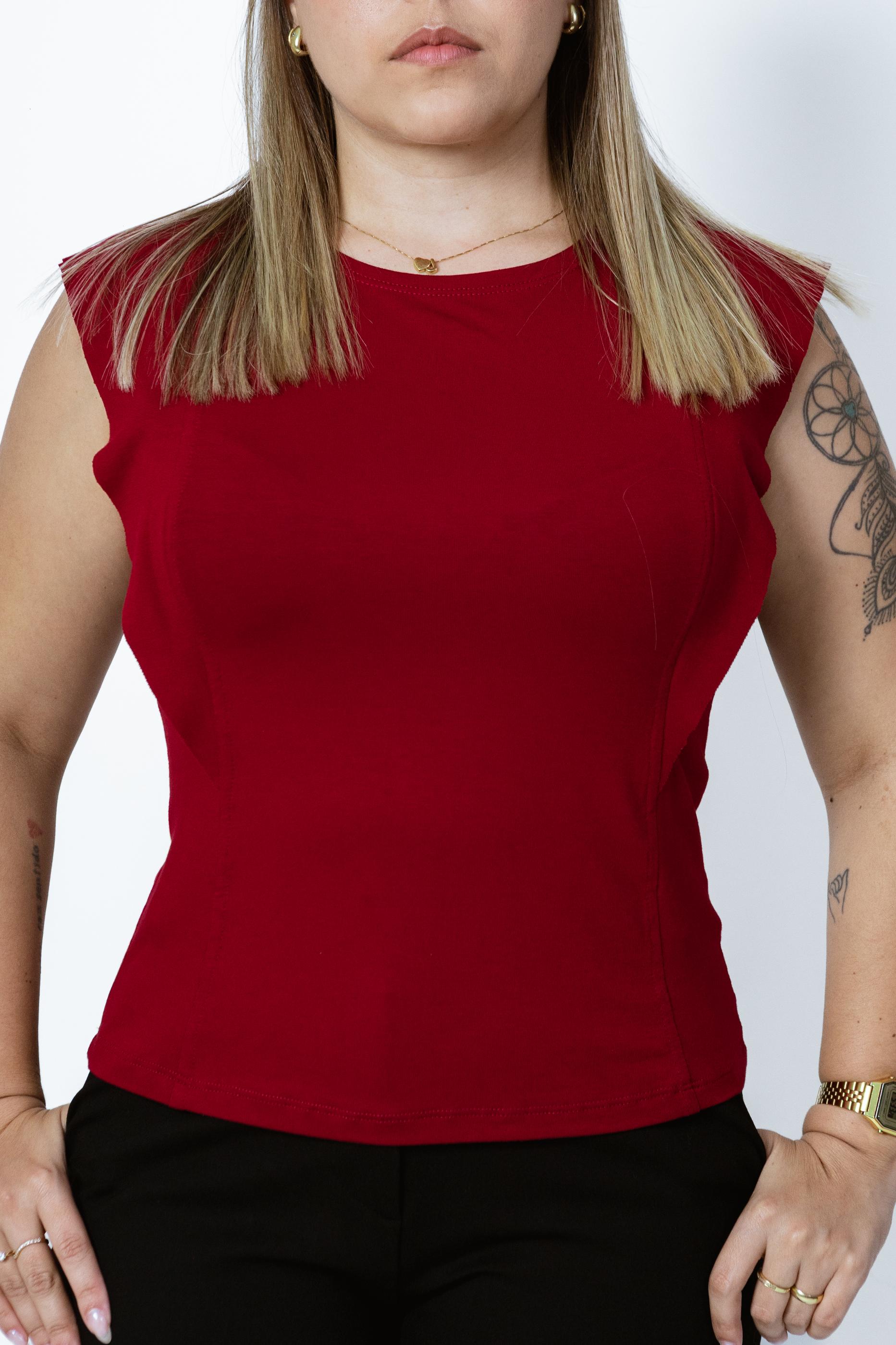 Regata Acinturada Babado Nina