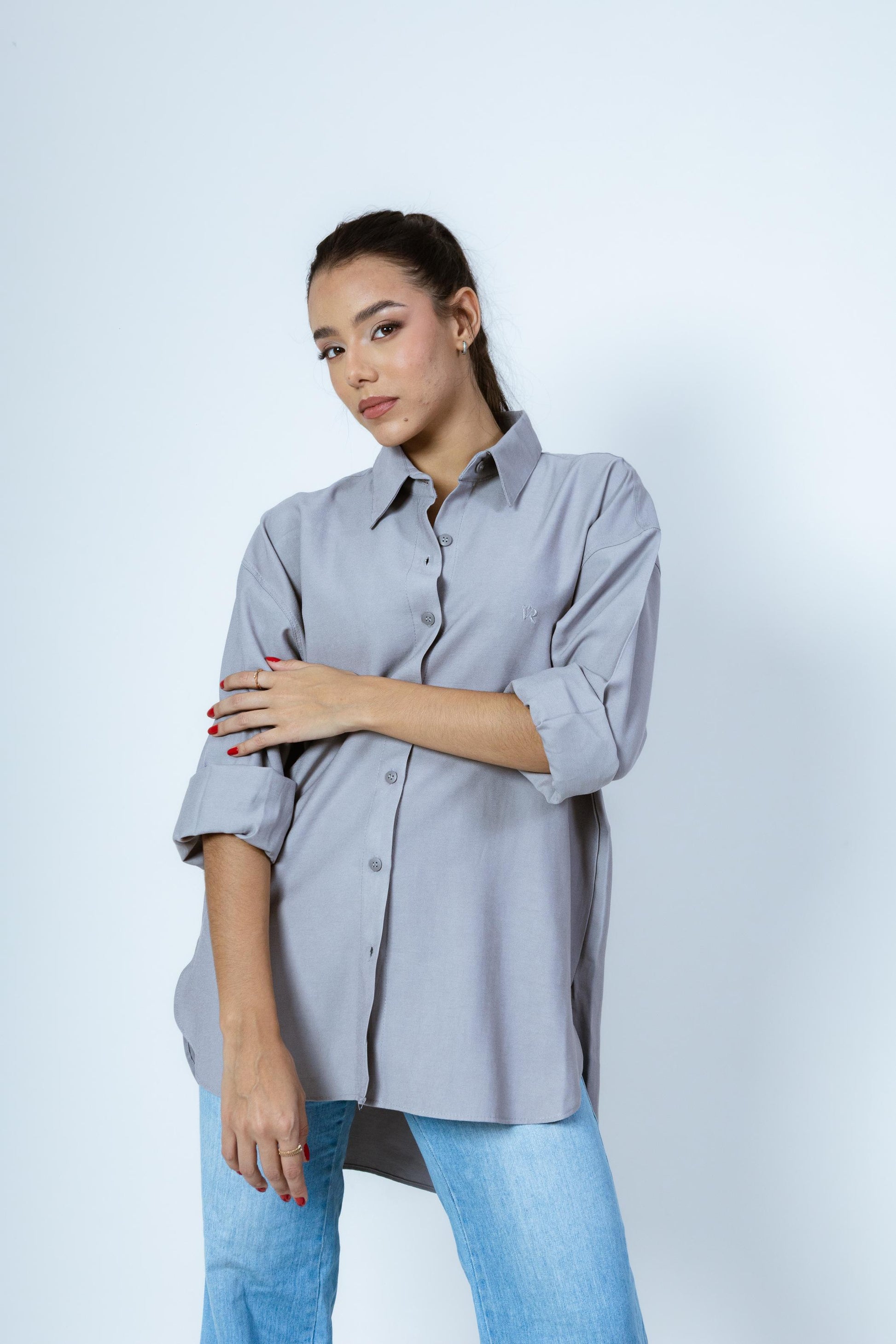 Camisa Social Oversized Marrant Augusta