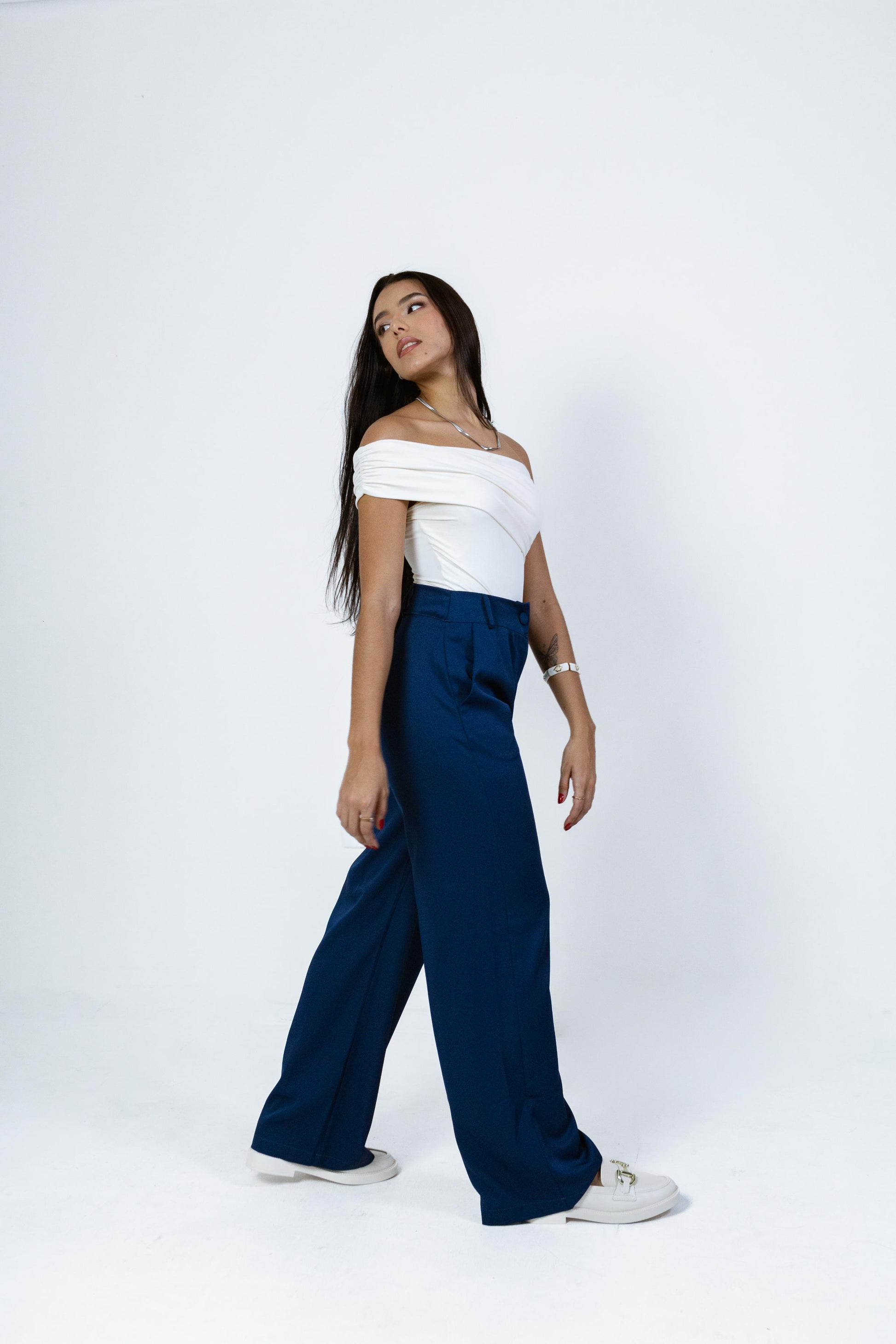 Calça Pantalona Alfaiataria Valentina