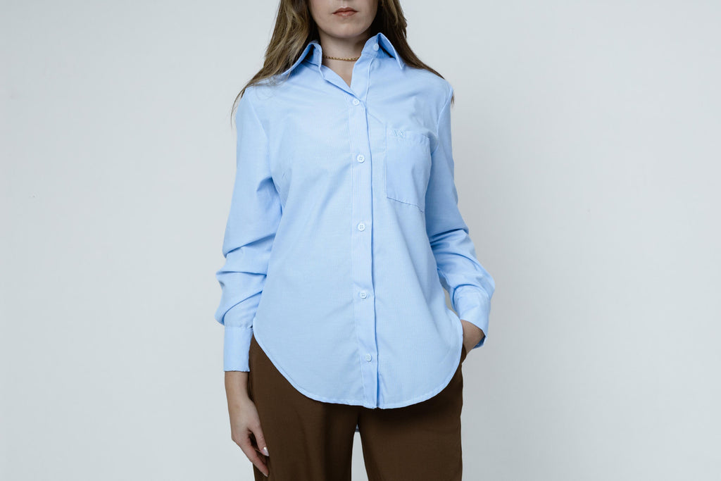 Camisa Social Tradicional Listrada Hestia