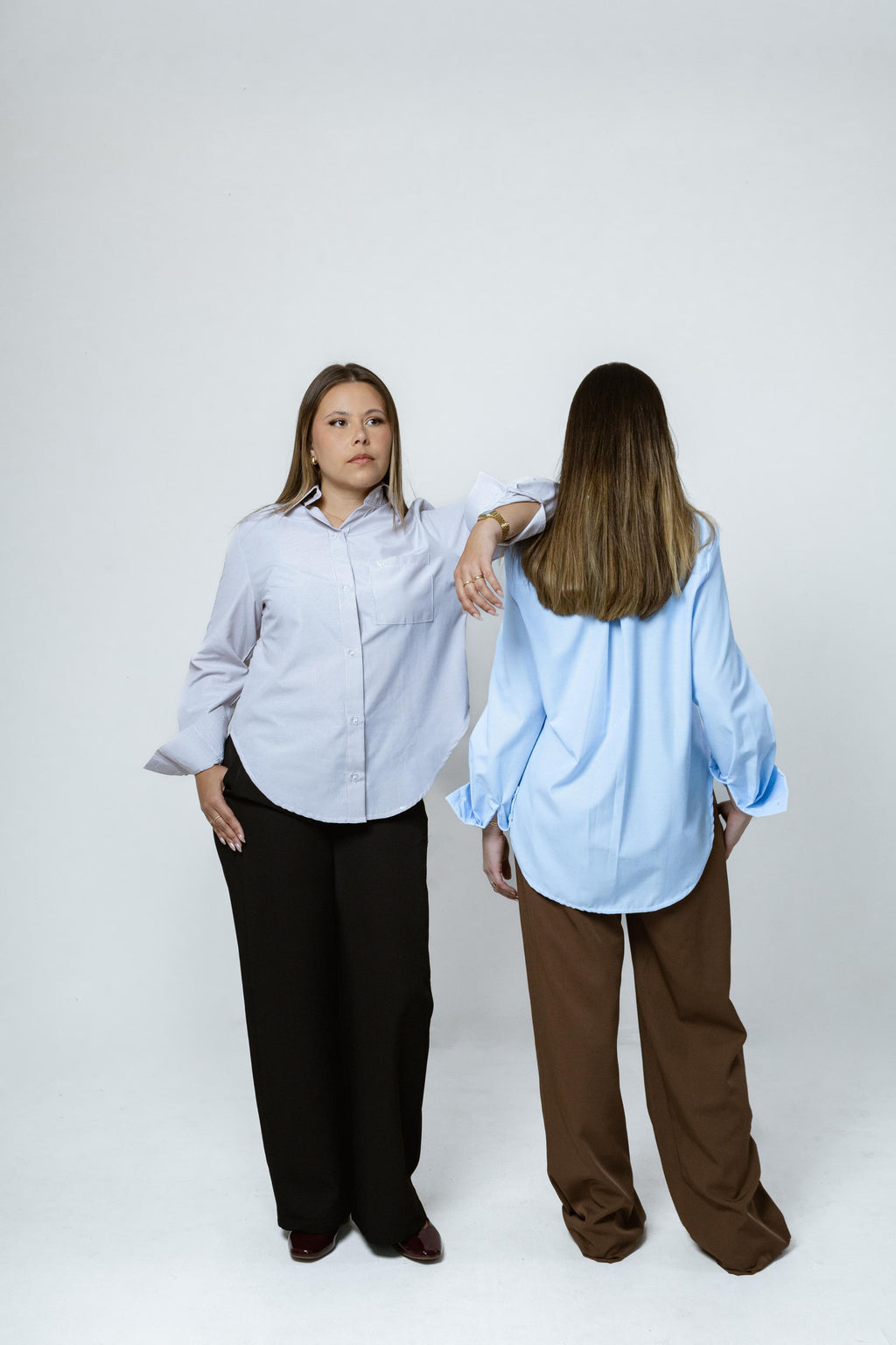 Camisa Social Tradicional Listrada Hestia