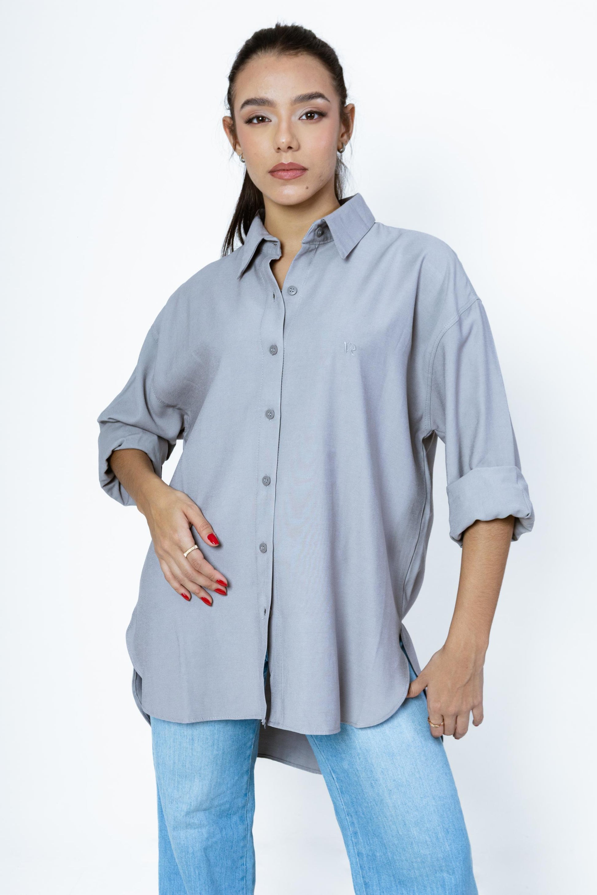 Camisa Social Oversized Marrant Augusta